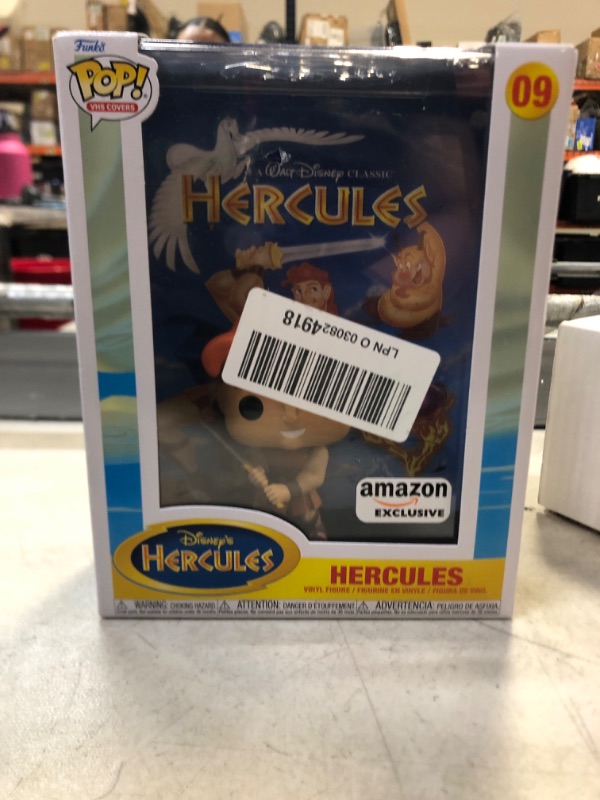 Photo 2 of Funko Pop! VHS Cover: Disney - Hercules, Amazon Exclusive