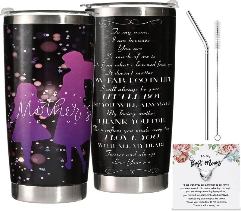 Photo 1 of  Gifts for Mom from Daughter, To My Mom Tumblers - Mom Gifts - Birthday Gifts for Mom, Mom Tumbler Christmas Gifts from Daughter, Mom Birthday Gifts - 31oz Stainless Steel Tumbler