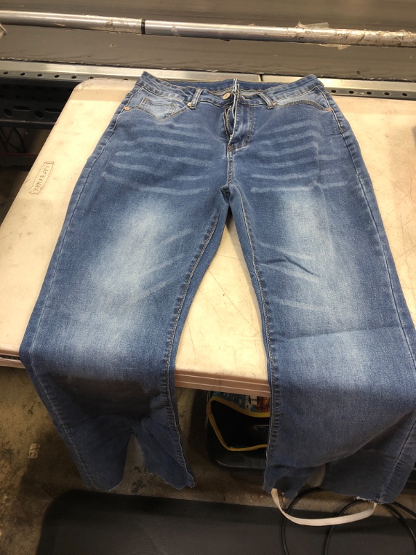 Photo 1 of WOMENS FLARE JEANS , SIZE M 