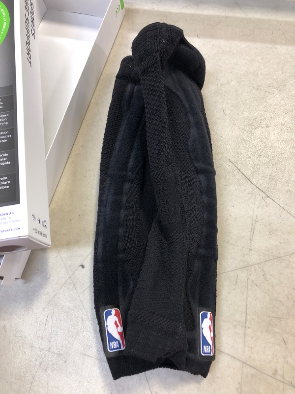 Photo 1 of  Sports Compression Knee Support NBA - Lightweight Design with Gripping Zones for Basketball Knee Pain Relief & Performance with Team Designs, SIZE L 