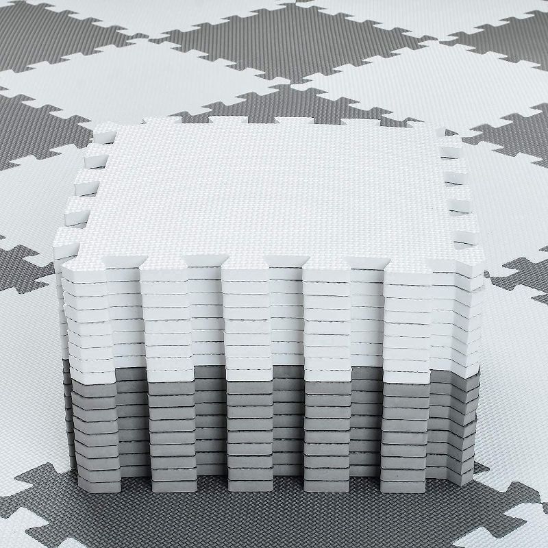 Photo 1 of 14 Tiles Interlocking Puzzle Foam Floor Mats