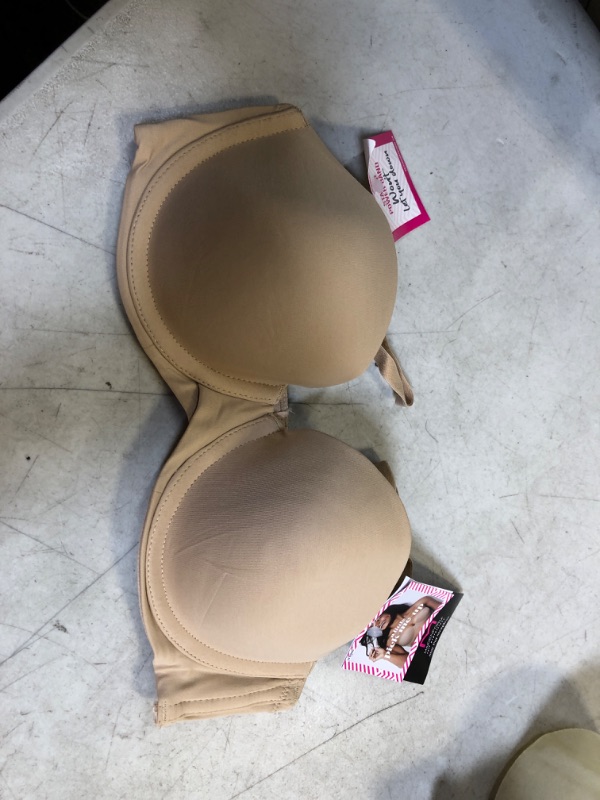 Photo 2 of Maidenform Women's Self Expressions Stay Put Strapless Bra, Underwire, 5-Way Convertible Straps Body Beige , SIZE 34A