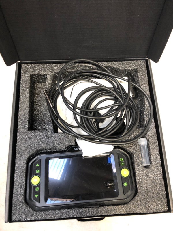 Photo 3 of Anykit Dual Lens Borescope with Split Screen, 6mm Endoscope 1080P HD Inspection Camera, IP67 Waterproof Snake Camera with 6 LED Lights, 16.4FT Flexible Cable for Engines, Sink and HVAC Inspection
