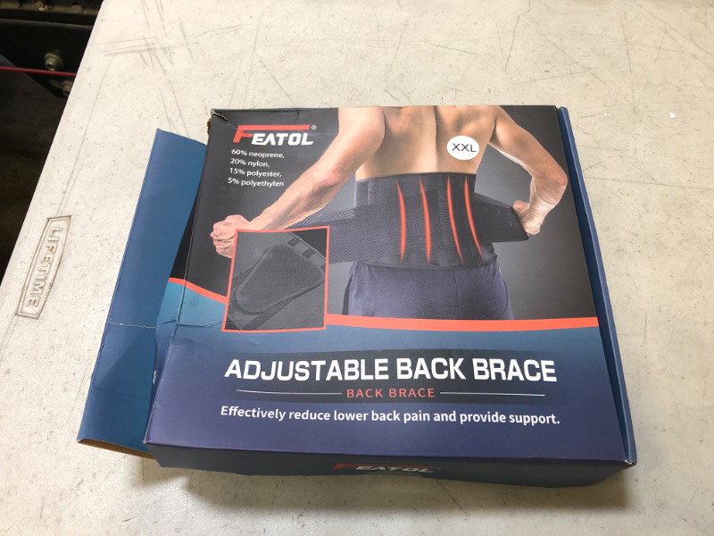 Photo 1 of adjustable back brace