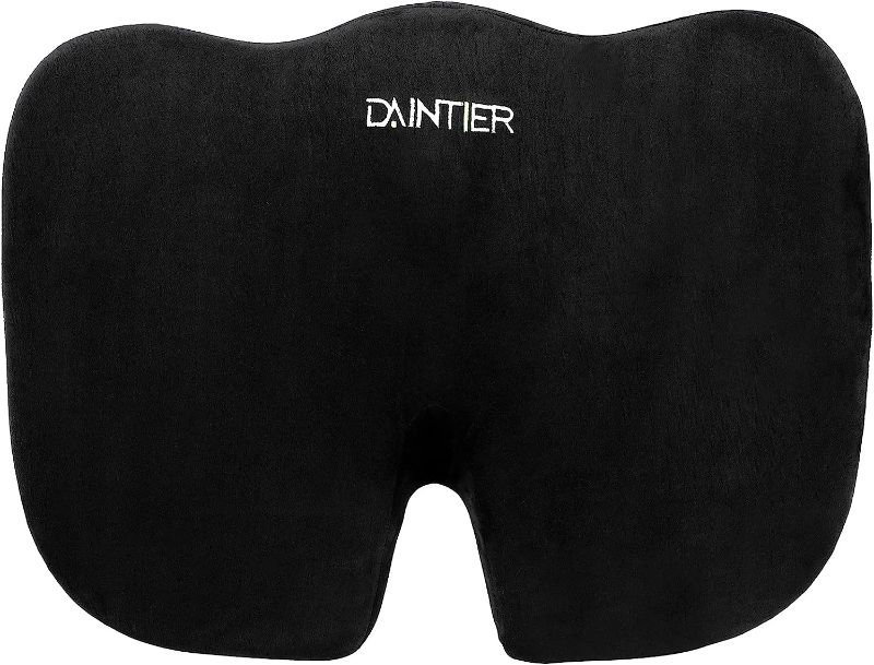 Photo 1 of DAINTIER Comfort Seat Cushion Car Office Chair Cushion - Back Coccyx Tailbone Pain Relief,Soft Wheel Chai