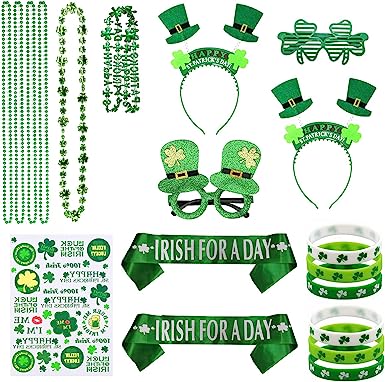 Photo 1 of 20 pc. St. Patrrick Day accessories
