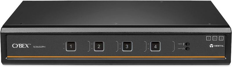 Photo 2 of Vertiv Cybex SC945 Secure KVM, Dual Head, 4 Port Universal and DPP, NIAP Version 4.0 Certified (SC945DPH-400)
