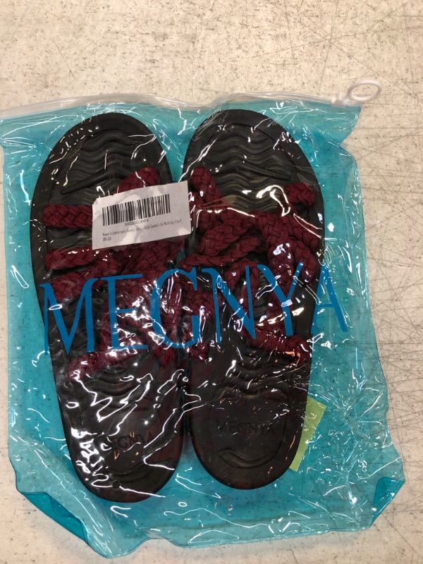 Photo 2 of MEGNYA Women's Comfortable Walking Sandals with Arch Support, Athletic Hiking Sandals Outdoor, Soft Water Sandals Beach Poolside Travel 8.5-9 W8-bordeaux