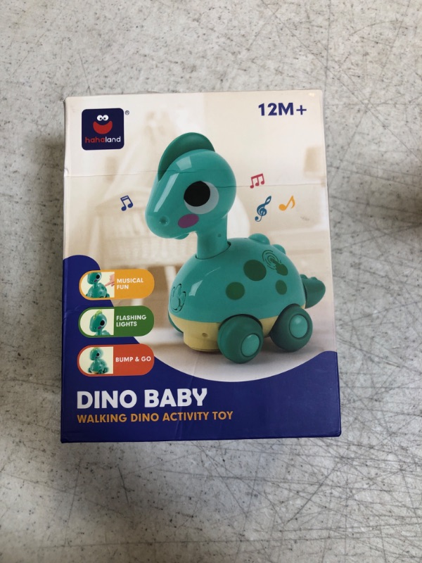 Photo 3 of Baby Toys 6 to 12 Months - Musical Baby Toys 12-18 Months with Lights, Touch & Go Baby Crawling Toys for 1 Year Old Boy Girl Gifts Toddler Tummy Time Toys, Kids Infant Toys 6-12-18 Months Baby Toys Dinosaur