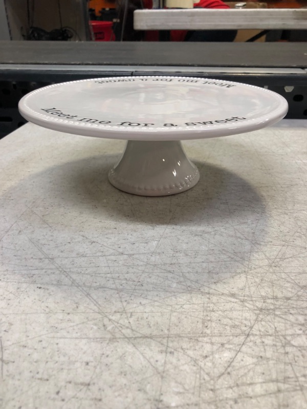 Photo 2 of 10 Inch Porcelain cake Stand 