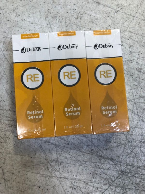 Photo 2 of 3 Pack Retinol Serum for Face Anti Aging Serum Anti-Wrinkle for Skin (1Fl.Oz/30ml)
