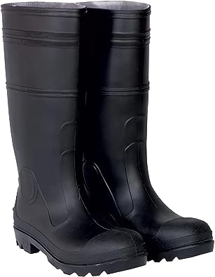 Photo 1 of ATERET Footwear Protection PVC Steel Toe Boot 100% Waterproof Lightweight and Durable Footwear For Agricultural Construction Industry - 8
