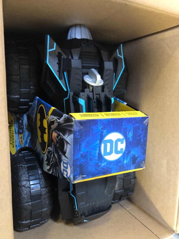 Photo 2 of DC Comics Batman, All-Terrain Batmobile Remote Control Vehicle, Water-Resistant Batman Toys for Boys Aged 4 and Up All Terrain Batmobile