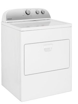 Photo 1 of Whirlpool - 7 Cu. Ft. Electric Dryer with AutoDry Drying System - White
