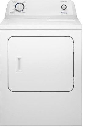 Photo 1 of Amana 6.5-cu ft Electric Dryer (White)