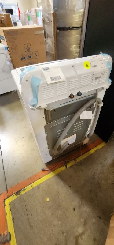 Photo 3 of LG 4.1-cu ft Agitator Top-Load Washer (White)