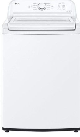 Photo 1 of LG 4.1-cu ft Agitator Top-Load Washer (White)