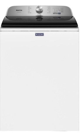 Photo 1 of Maytag Pet Pro 4.7-cu ft High Efficiency Agitator Top-Load Washer (White