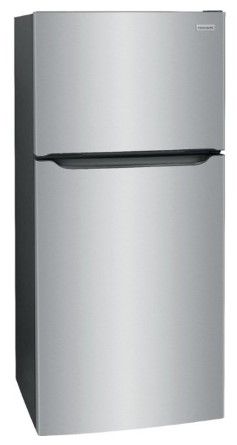 Photo 1 of Frigidaire Garage-Ready 18.3-cu ft Top-Freezer Refrigerator (Fingerprint Resistant Stainless Steel)