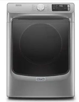 Photo 1 of Maytag 7.3-cu ft Stackable Electric Dryer (Metallic Slate)