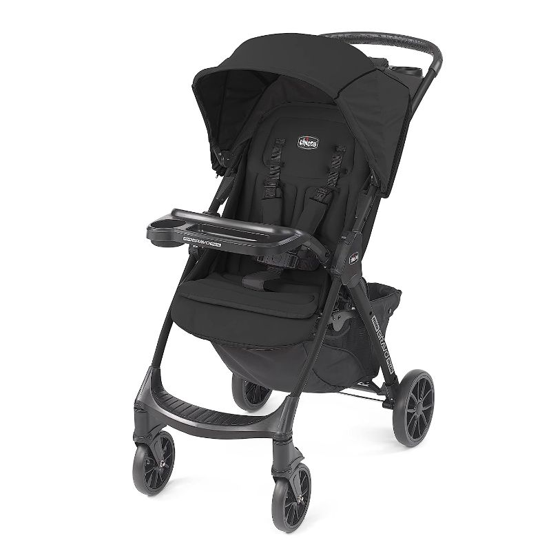 Photo 1 of Chicco Mini Bravo Plus Lightweight Stroller - Storm | Black
