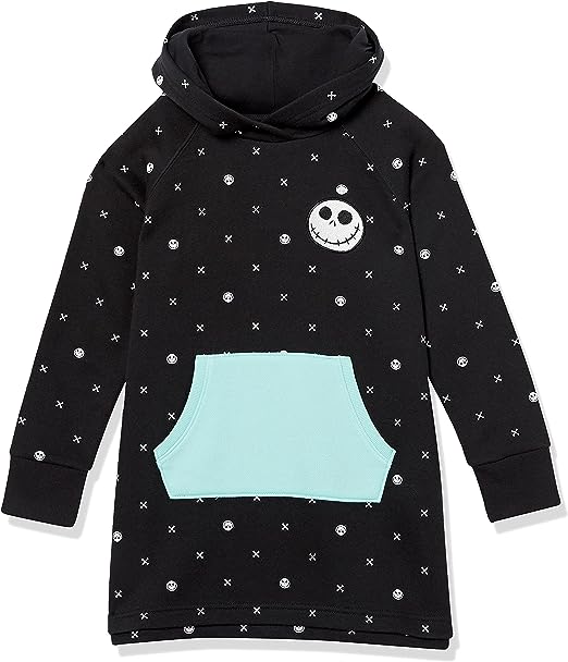 Photo 1 of Amazon Essentials Disney | Marvel | Star Wars | Frozen | Princess Girls and Toddlers' Fleece Long-Sleeve Hooded Dresses. 2t
