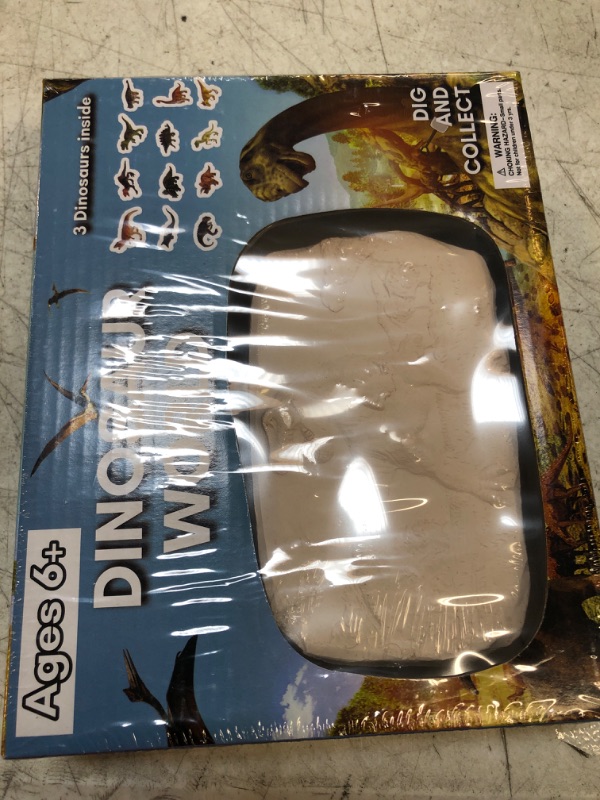 Photo 2 of Dinosaur Dig Kit, Dinosaur Toys for Kids - Dig up 3 Dinosaurs. Science STEM Activities - Educational Gifts Party Favors for Boys & Girls Ages 6 7 8-12 Year Old (Dinosaur-4)