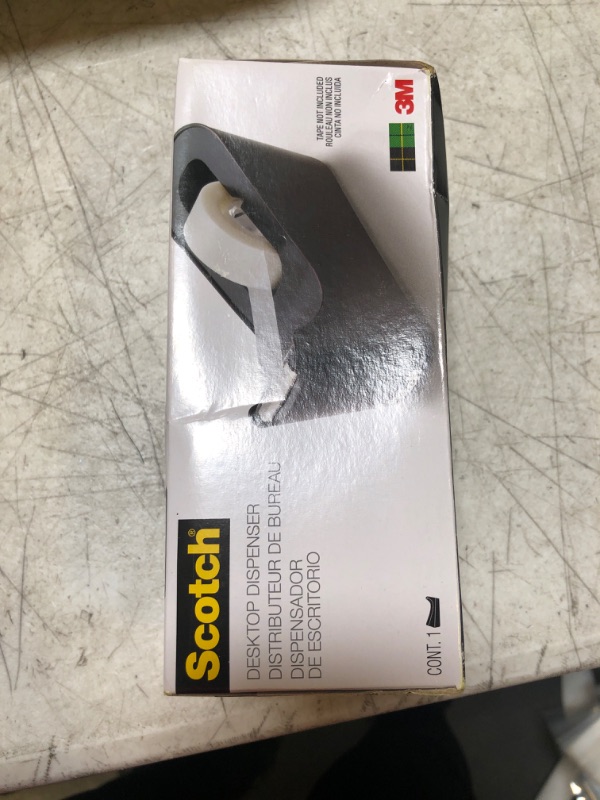 Photo 2 of Scotch Desktop Tape Dispenser Black