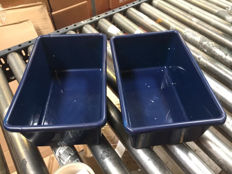 Photo 1 of 2 pack of 12x8x5" storage bins