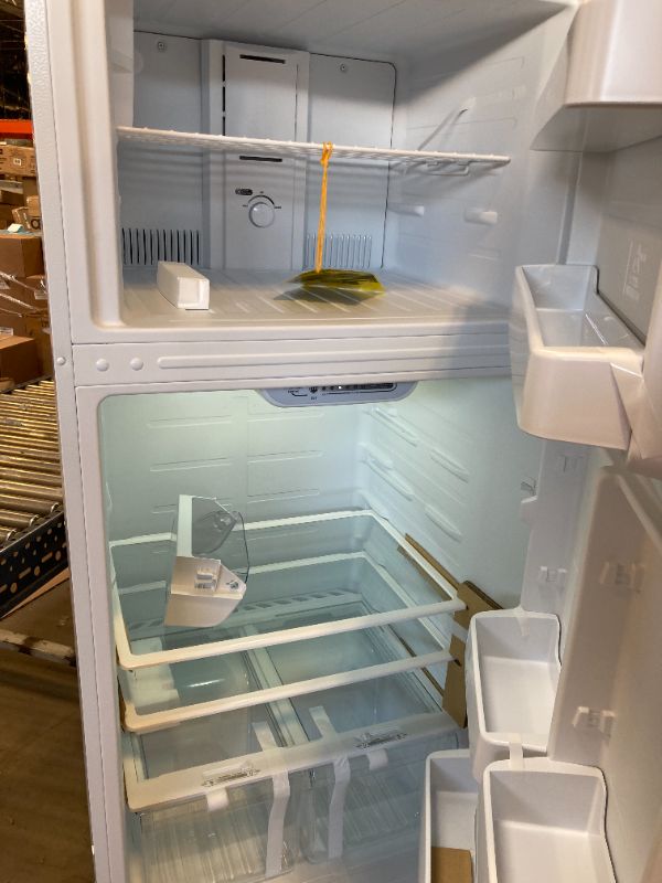 Photo 3 of 18 cu. ft. Top Freezer Refrigerator DOE in White
