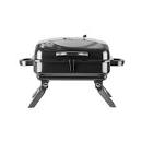 Photo 1 of 17 in. Portable Grill, Charcoal Grill, Folding Tabletop Grill in Black