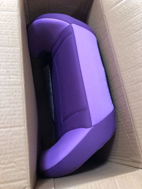 Photo 2 of Cosco Topside Booster Car Seat - Easy to Move, Lightweight Design (Grape), 1 Count (Pack of 1)