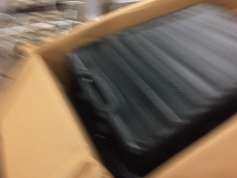 Photo 1 of Amazon Basics 28-Inch Hardside Spinner, Black Black 28-inch