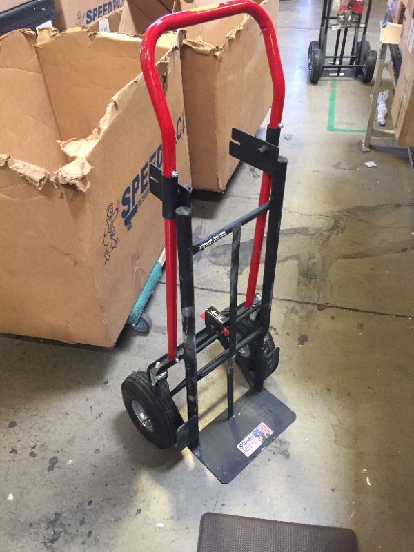 Photo 2 of 800 lbs. Capacity 2-in-1 Convertible Hand Truck