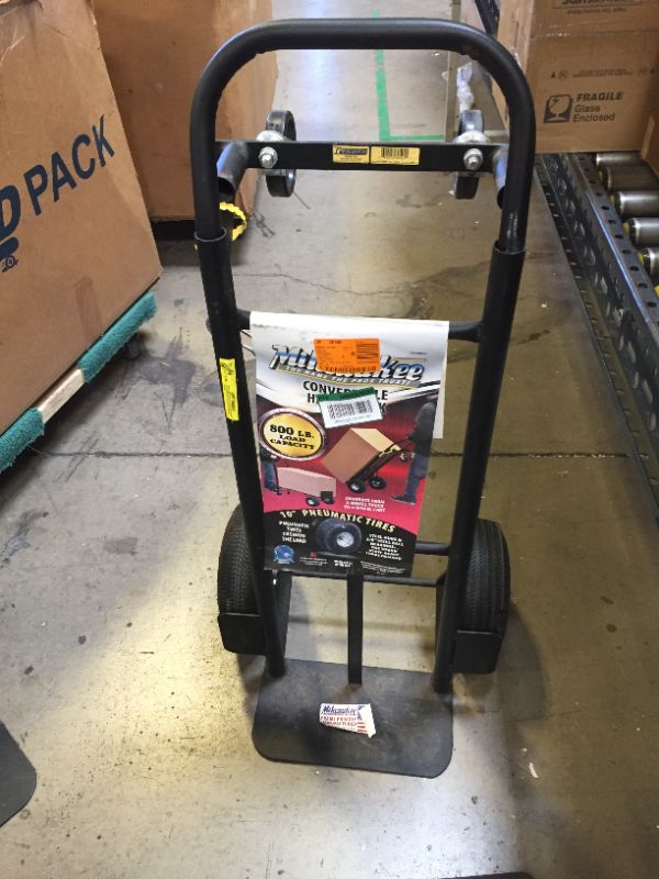 Photo 2 of 800 lb. Capacity 2-in-1 Convertible Hand Truck