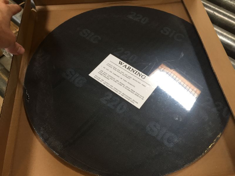 Photo 2 of 17" Silicon Carbide Sanding Screen Discs (10 Pack, 220 Grit)