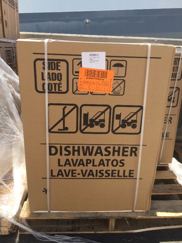 Photo 1 of Frigidaire 18 in. ADA Compact Front Control Dishwasher in White with Dual Spray Arms, 52 dBA, includes room-of-choice delivery