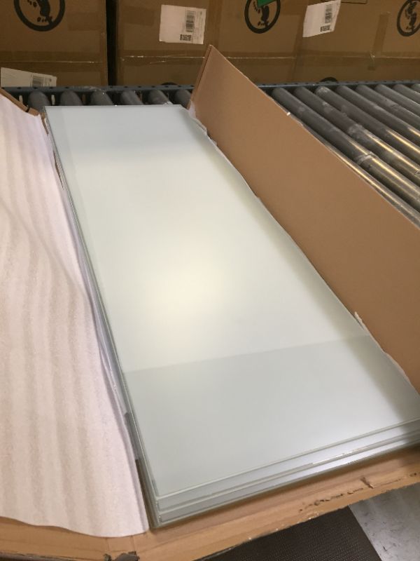 Photo 1 of 5 pack 34x12 frosted tempered glass sheets 