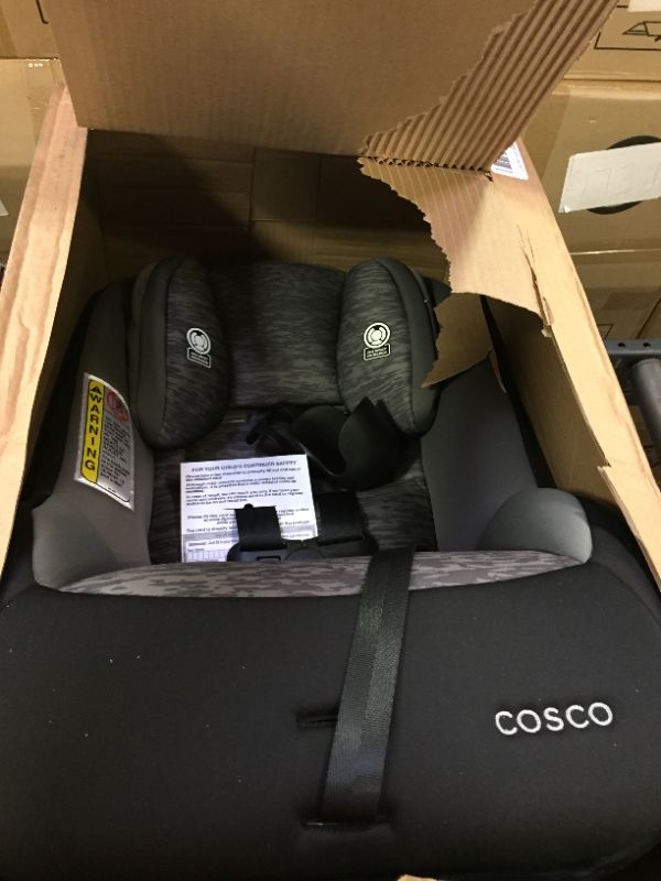 Photo 2 of Cosco Mighty Fit 65 DX Convertible Car Seat (Heather Onyx Gray)