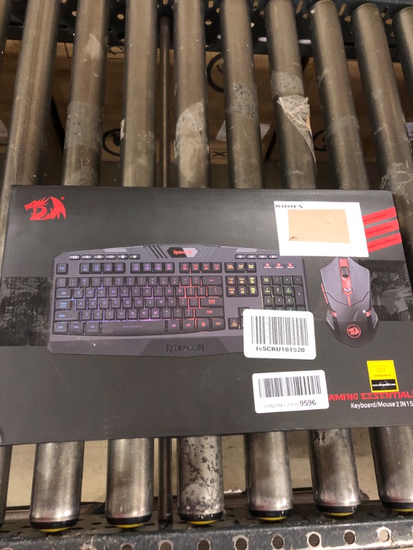 Photo 3 of Redragon S101 Gaming Keyboard, M601 Mouse, RGB Backlit Gaming Keyboard, Programmable Backlit Gaming Mouse, Value Combo Set [New Version] Black