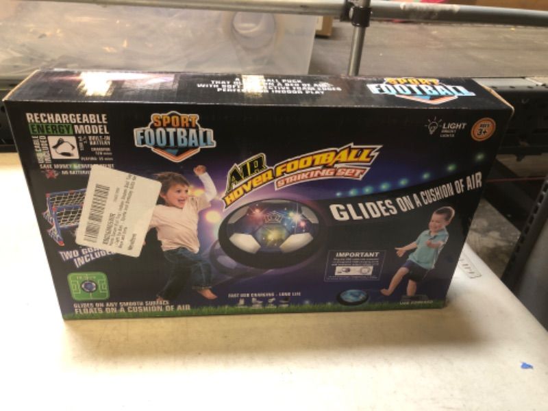 Photo 2 of  LED Hover Soccer Ball - Air Power Training Ball Playing Football Indoor Outdoor Game - SEALED