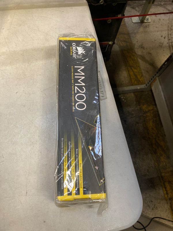 Photo 1 of Corsair MM200 - Cloth Mouse Pad - High-Performance Mouse Pad Optimized for Gaming Sensors - Designed for Maximum Control - Extended