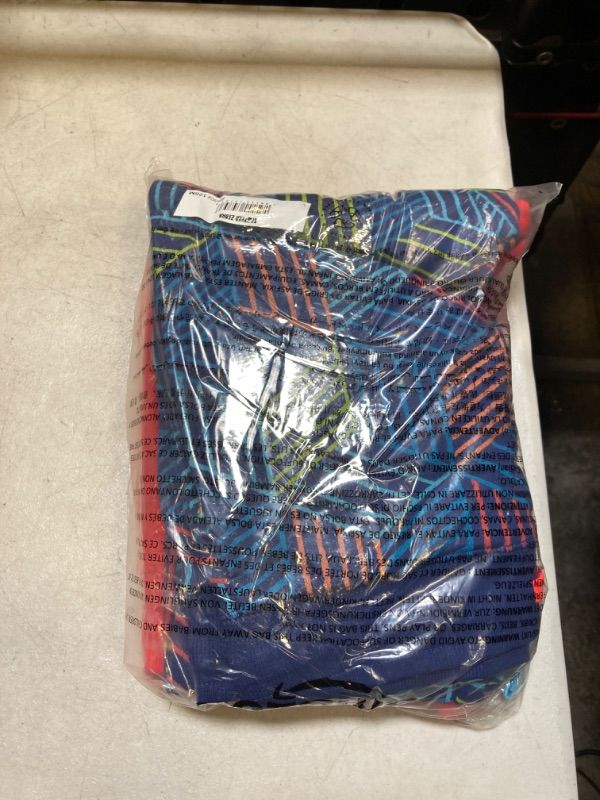 Photo 1 of Amazon Essentials Boys and Toddlers' Fleece Jogger Sweatpants (Previously Spotted Zebra), Pack of 2 size large 