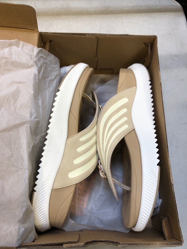 Photo 1 of Beige/white sandals us size 8 