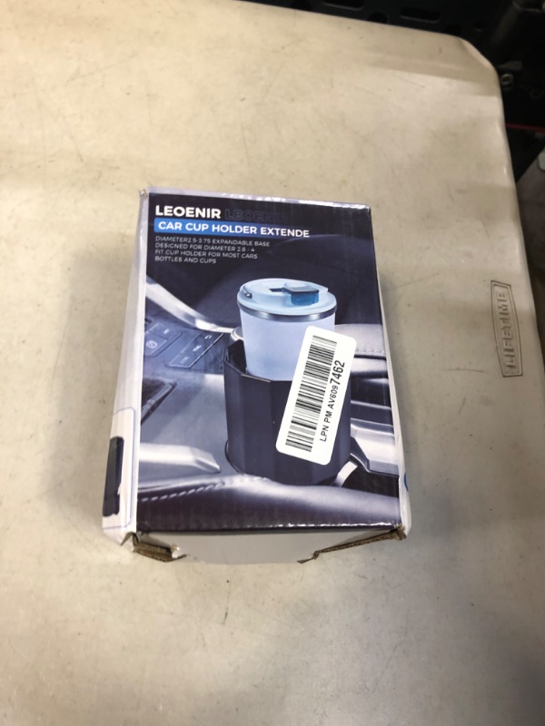 Photo 2 of Cup Holder Expander for Car, Automotive Drink Cup Holder Adapter with Adjustable Base, Compatible with Coffee Mug, Yeti 20/26/30oz, Ramblers, Hydro Flasks 32/40oz, Other Large Bottles in 3.4"-3.8"