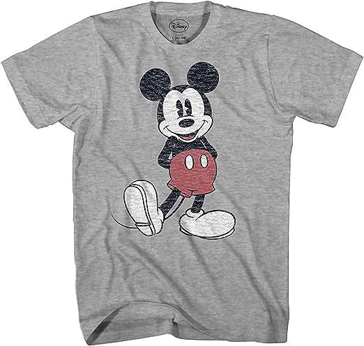 Photo 1 of Disney Men's Full Size Mickey Mouse Distressed Look T-Shirt xl 