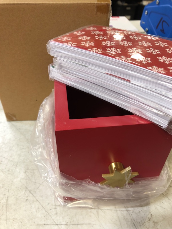 Photo 2 of DaySpring - Christmas Promise Box and 90 Inspiration Cards with Scripture - Fill up, Fill out, Christmas Joy! (J8283)