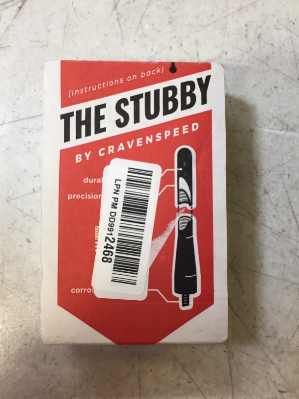 Photo 3 of CravenSpeed Stubby Antenna Compatible with Chevy Silverado 2015-2023 | 3.2 Inches | Short Antenna Replacement | Made in The USA