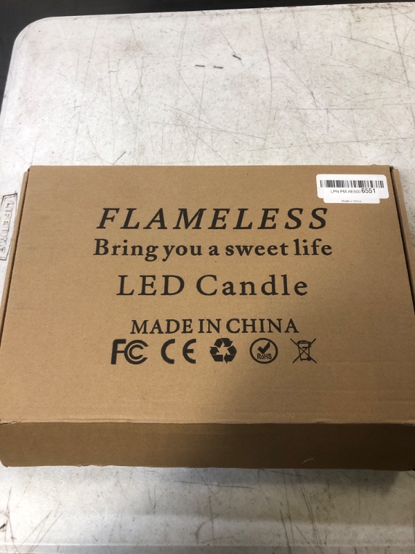 Photo 1 of 9 PCS LED FLAMELESS CANDLES 