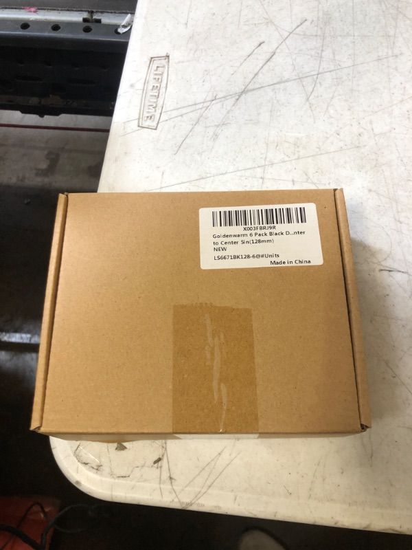Photo 1 of 6 PCS CABINET PULL HANDLES BLACK 5 INCH